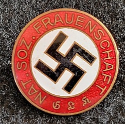 Rare Nazi 1933 Frauenschaft Member's Badge...$250 SOLD