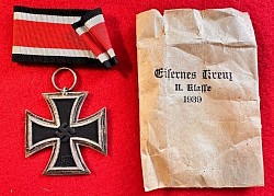 Nazi 1939 Iron Cross 2nd Class with 