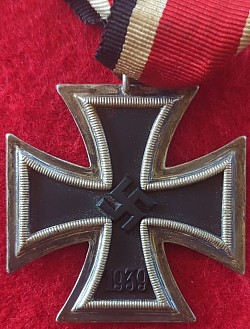 Nazi Iron Cross 2nd Class with Ribbon...$150 SOLD