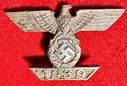 Nazi Spange to the 1939 Iron Cross 1st Class...$350 SOLD