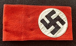 Nazi NSDAP Political Wool Multi-Piece Armband...$175 SOLD