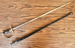 Nazi Police NCO Dress Sword by Unknown Maker...$395 SOLD